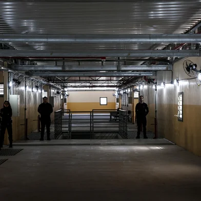 PORTO ALEGRE, RS, BRASIL, 10-09-2025: Inauguração da nova Cadeia Pública de Porto Alegre (CPPA). Fotos: Duda Fortes/Agencia RBS<!-- NICAID(16121160) -->