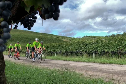 GranFondo New York (GFNY) em Bento Gonçalves. Foto feita em 25 de setembro durante treino de reconhecimento do circuito.<!-- NICAID(15233319) -->
