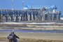 Osório, RS, Brasil, 15/10/2023 - Plataforma de Atlântida desaba - Foto: Lauro Alves/Agência RBS<!-- NICAID(15569244) -->