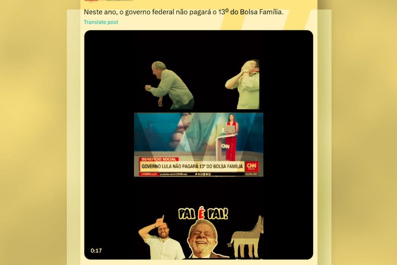 Entenda por que não há pagamento de 13ª parcela no Bolsa Família<!-- NICAID(15600505) -->