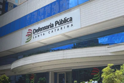 Sede da Defensoria Pública de Santa Catarina, em Florianópolis (SC).