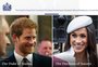 Família real retira título de Sua Alteza Real de príncipe Harry e Meghan Markle