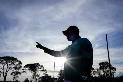 Treino do Juventude para confronto com o Vitória na Série A do Brasileirão. Na foto, o tecnico Thiago Carpini<!-- NICAID(16100536) -->