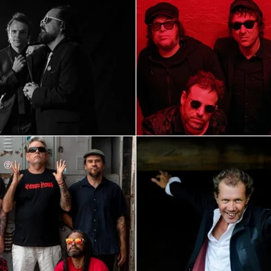 Carlinhos Carneiro e Rodrigo Pilla (Bidê ou Balde), Cachorro Grande, Ultramen e Wander Wildner<!-- NICAID(16064389) -->