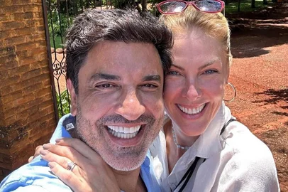 Ana Hickmann e Edu Guedes<!-- NICAID(15704737) -->