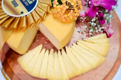 Queijo com cachaça, do sítio esperança produtos autorais<!-- NICAID(15990207) -->