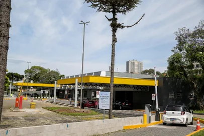 Estacionamento rotativo da rodoviária de Caxias do Sul já está operando. (Neimar De Cesero/Agência RBS)Indexador: Neimar De Cesero<!-- NICAID(15935110) -->