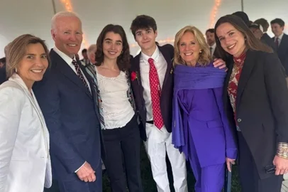 Joe Biden na formatura do Neto<!-- NICAID(16045387) -->