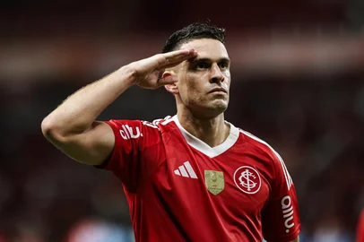 PORTO ALEGRE, RS , BRASIL, 25-01-2026: Internacional x Grêmio, clássico GRE-NAL número 449, válido pela quinta rodada do Gauchão 2026, realizado no estádio Beira-Rio. Foto: Renan MAttos/Agência RBS<!-- NICAID(16211470) -->