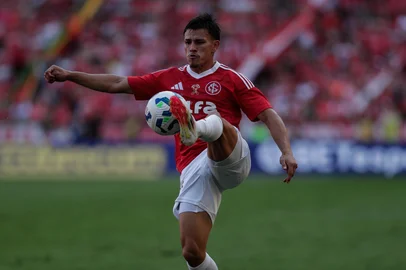 Porto Alegre, RS, Brasil, 26-04-2025: Internacional e Juventude pelo Campeonato Brasileiro. Bernabéi. Foto: Renan Mattos / Agência RBS<!-- NICAID(16025090) -->