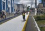Garibaldi inaugura pista de esqui itinerante no dia da comemoração dos 121 anos de emancipação