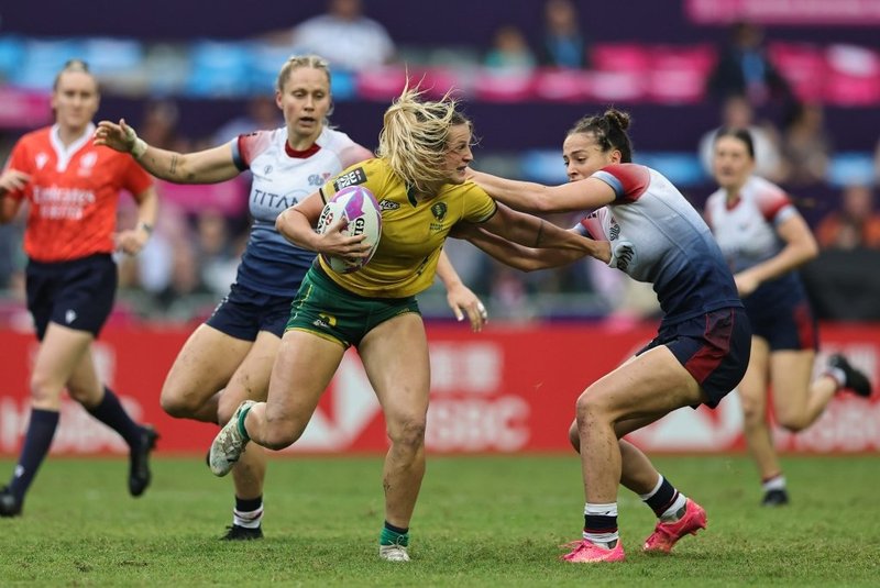 Brasil x Grã-Bretanha, rugby feminino
