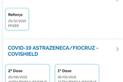 Dados de vacina contra a Covid-149 no Conecte SUS<!-- NICAID(14986135) -->