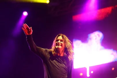 PORTO ALEGRE, RS, BRASIL - 30-04-2015 - Festival Monsters Rock no Estádio do Zequinha. Na imagem de Ozzy Osbourne.(FOTO: CARLOS MACEDO/AGÊNCIA RBS)