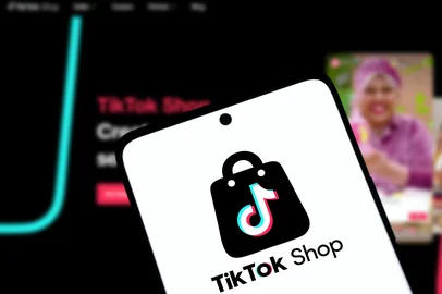 Dhaka, Bangladesh- 10 Sep 2024: Tiktok Shop logo is displayed on smartphone. TikTok Shop is an e-commerce feature of the video hosting service TikTok.<!-- NICAID(16057639) -->