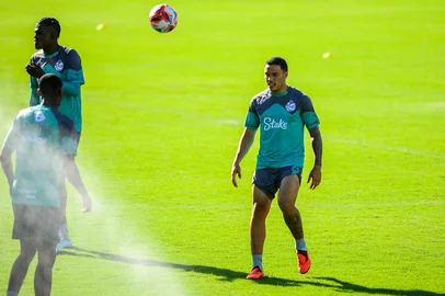 CAXIAS DO SUL, RS, BRASIL, 26/12/2025. Apresentação do Juventude no CT 2026. (Neimar De Cesero/Agência RBS)Indexador: Neimar De Cesero<!-- NICAID(16194084) -->