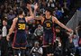 Antes de decisão na NBA, Gui Santos projeta duelo dos Warriors no play-in: "É uma final"