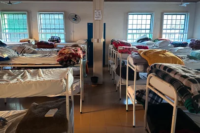 matéria Como é a rotina de um albergue para pessoas em situação de rua em Porto Alegre<!-- NICAID(16074847) -->