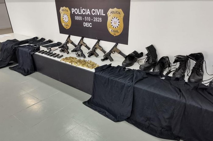 Polícia Civil / Divulgação Polícia Civil / Divulgação