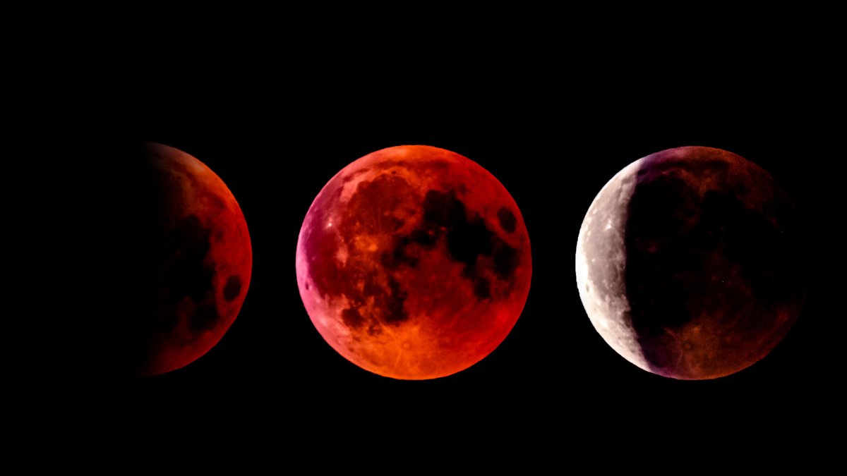 Eclipse lunar total: assista à "Lua de Sangue" deste domingo ao vivo