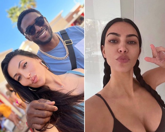 @lilitslife e @kimkardashian Instagram / Reprodução @lilitslife e @kimkardashian Instagram / Reprodução