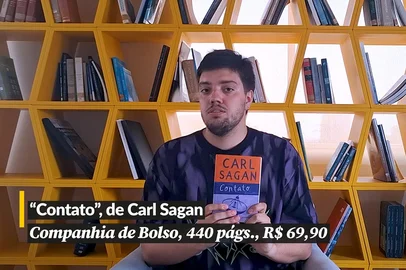 Murilo Rodrigues indica Contato, de Carl Sagan, no O que Estou Lendo.<!-- NICAID(16184548) -->