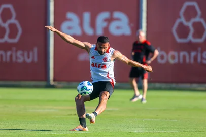 Ricardo Duarte / Inter/Divulgação Thiago Maia em treino do Inter<!-- NICAID(16199087) -->