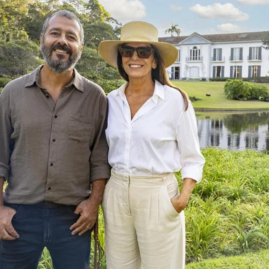 José Inocêncio (Marcos Palmeira) e Aurora (Malu Mader) <!-- NICAID(15800925) -->