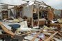 Large Tornado Sweeps Through Little Rock, ArkansasLITTLE ROCK, AR - MARCH 31: The damaged remains of the Walnut Ridge neighborhood is seen on March 31, 2023 in Little Rock, Arkansas. Tornados damaged hundreds of homes and buildings Friday afternoon across a large part of Central Arkansas. Governor Sarah Huckabee Sanders declared a state of emergency after the catastrophic storms that hit on Friday afternoon. According to local reports, the storms killed at least three people.   Benjamin Krain/Getty Images/AFP (Photo by Benjamin Krain / GETTY IMAGES NORTH AMERICA / Getty Images via AFP)Editoria: DISLocal: Little RockIndexador: BENJAMIN KRAINSecao: meteorological disasterFonte: GETTY IMAGES NORTH AMERICAFotógrafo: CONTRIBUTOR<!-- NICAID(15393440) -->