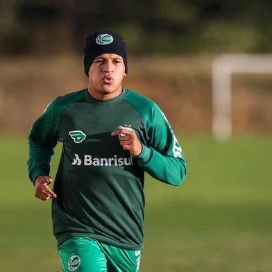 Juventude se prepara para a Série A do Campeonato Brasileiro. Na foto, atacante Fernando Pacheco<!-- NICAID(14784808) -->