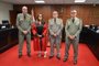 Desembargadores militares do TJM Rodrigo Mohr, Maria Emília, Sergio Brum e Fábio Fernandes.<!-- NICAID(15619590) -->
