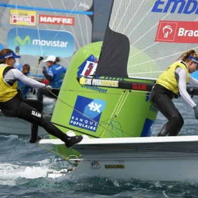 Martine Grael, Kahena Kunze, vela