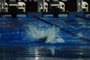 CAXIAS DO SUL, RS, BRASIL, 09/05/2022. 24ª Surdolimpiadas - prova 50m natação nas piscinas do Recreio da Juventude (Guarany). O brasileiro Guilherme Maia é esperança de medalha. (Porthus Junior/Agência RBS)<!-- NICAID(15091659) -->
