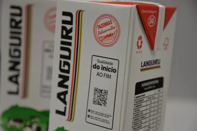 Languiru apresenta o Leite Origem, com QR Code para  rastreabilidade desde as propriedades aos consumidores<!-- NICAID(14212666) -->