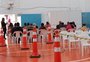 Em três dias, estrutura montada em ginásio de Vacaria atende a mais de 500 pacientes com sintomas respiratórios