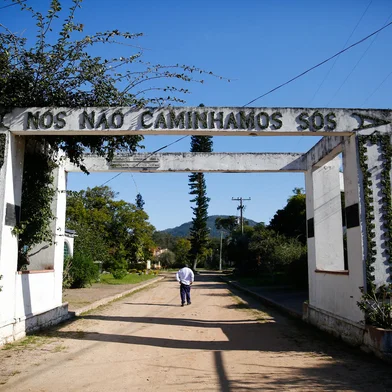 Viamão, RS, Brasil, 23/05/2022. Hospital Colônia Itapuã completa 82 anos. Ainda não há data para mudança dos pacientes psiquiátricos e ex ransenianos para um novo local de moradia. Foto: Jonathan Heckler/ Agência RBS<!-- NICAID(15104362) -->