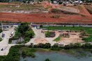 ALAGOAS - Ruas desertas de bairros esvaziados pelo iminente colapso de uma mina de sal-gema em Maceió.<!-- NICAID(15616470) -->