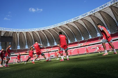 Inter / Divulgação treino do inter no beira-rio<!-- NICAID(16211019) -->