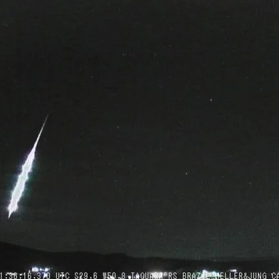 Chuva de meteoros Pi Pupídeos é vista na divisa de Santa Catarina e Rio Grande do Sul.<!-- NICAID(15765863) -->