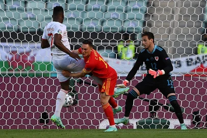 Embolo, Suíça x País de Gales, Eurocopa 2021