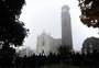 Ponto turístico de Flores da Cunha, a história de igreja atingida por incêndio