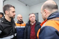 Com previsão de chuva intensa na Serra no fim de semana, governo estadual instala gabinete de crise em Caxias do Sul. Governador Eduardo Leite se reuniu com autoridades no Ciop na manhã deste sábado (28).<!-- NICAID(16069517) -->