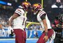 Em jogo de 76 pontos, Commanders surpreendem os Lions e avançam nos playoffs da NFL