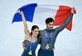 Fournier Beaudry e Cizeron conquistam ouro na dança no gelo para França