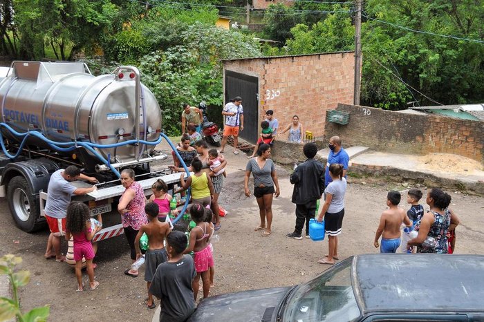 A Estação de Bombeamento de Água Tratada (Ebat) São José II, responsável por abastecer a região, teve sua operação interrompida no domingo