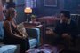 Imagem do episódio 14 da sexta temporada de Riverdale, exibido em 15 de maio. Com os atores Lili Reinhart (Betty Cooper) e Cole Sprouse (Jughead Jones).<!-- NICAID(15102704) -->