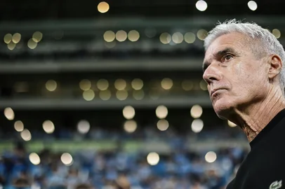 PORTO ALEGRE, RS, BRASIL, 05-04-2026: Grêmio x Remo pelo Campeonato Brasileiro. Duelo válido pela 10ª rodada do Brasileirão disputado na Arena do Grêmio. Foto: Renan Mattos/Agência RBS<!-- NICAID(16259244) -->