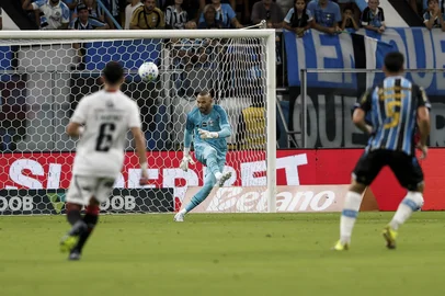 PORTO ALEGRE, RS, BRASIL, 19-03-2026: Grêmio recebe o Vitória na Arena, em jogo válido pela sétima rodada do Brasileirão. Fotos: Duda Fortes/Agencia RBS<!-- NICAID(16249061) -->