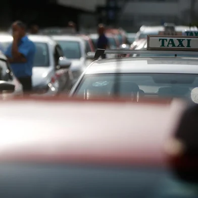 Porto Alegre, RS, Brasil- Taxistas devem fazer curso de atualização e realizar transição de permissionários para autorizatarios.Fotos Jonathan Heckler/Agência RBS<!-- NICAID(15468147) -->