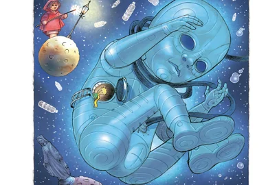 O Pequeno Astronauta, história em quadrinhos de Jean-Paul Eid lançada pela Nemo em 2022<!-- NICAID(15208666) -->